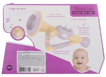 Музична іграшка Funmuch Труба (FM777-1) - Pampik - 3