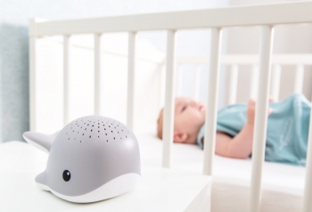 Музыкальный ночник-проектор Zazu Wally Кит, розовый (ZA-WALLY-03) - Pampik - 2