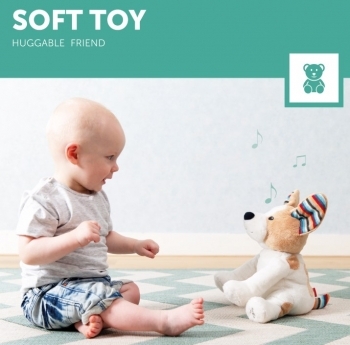 М'яка музична іграшка Zazu Денні Peek-A-Boo (ZA-DANNY-01) - Pampik - 7