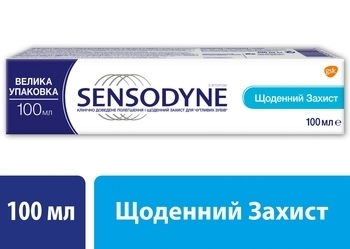 Зубная паста Sensodyne Ежедневная Защита, 100 мл - Pampik