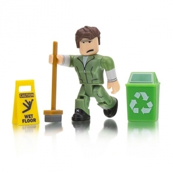 Ігрова колекційна фігурка Roblox Core Figures Welcome to Bloxburg: Glen the Janitor W3 (ROG0106) - Pampik - 2