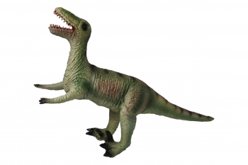 Динозавр Lanka Novelties Динозавр Велоцираптор, сірий, 32 см (21224) - Pampik - 2