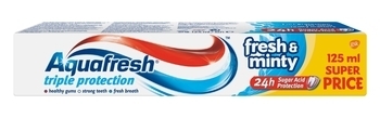 Зубная паста Aquafresh Освежающе-мятная, 125 мл - Pampik