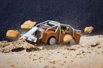 Ігровий набір фігурок Roblox Large Vehicle The Abominator W3 (10773R) - Pampik - 5