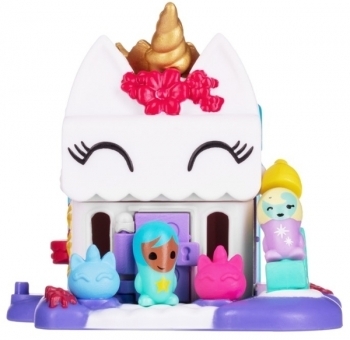 Ігровий набір фігурок Nanables Small House Райдужний шлях, Спа "День сяйва" (NNB0049) - Pampik