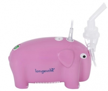 Компрессорный ингалятор Longevita Слоник (CNB69012 Pink) - Pampik - 3