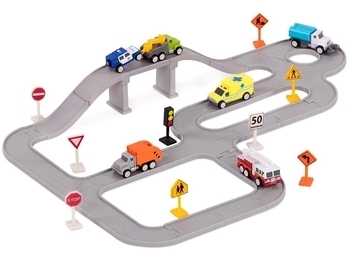 Ігровий набір Driven Pocket Series Міська спецтехніка (WH1078Z) - Pampik