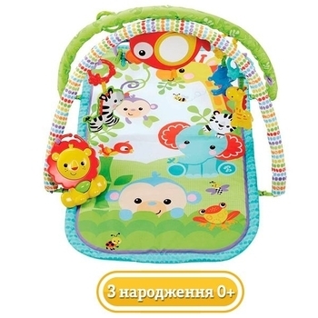 

Развивающий музыкальный коврик Fisher-Price Друзья из тропического леса