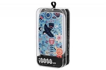 

Внешний аккумулятор Remax Птица Proda 10000 mAh, голубой (PPL-23-SC-B180