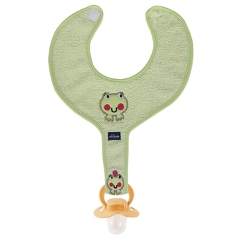 Слинявчик-тримач для пустушки Sevi bebe Жабка (15) - Pampik - 2