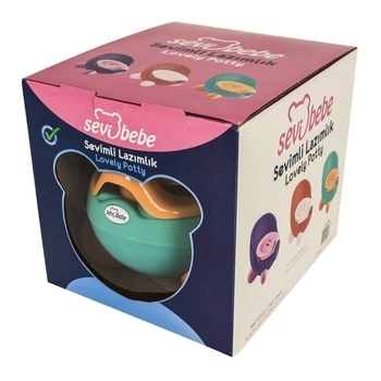 Стульчик-горшок Sevi bebe 66, бирюзовый - Pampik - 7