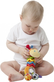 Іграшка Playgro Мій перший дружок Жираф з намистинами (5769) - Pampik - 4