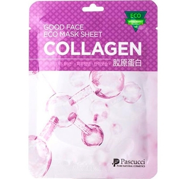 Тканинна маска для обличчя Pascucci з колагеном, 23 мл - Pampik