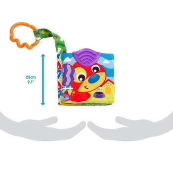 Книжка-прорізувач Playgro День на фермі (71032) - Pampik - 2