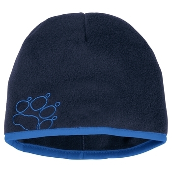 

Шапка Jack Wolfskin Baksmalla Fleece Hat Kids, р.49-50, темно-синий (1907471-1910002)