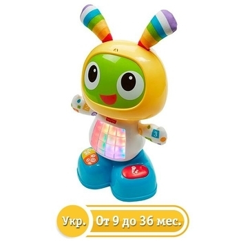 Інтерактивний робот Fisher-Price Бібо, український (FRV58) - Pampik - 2
