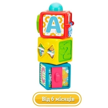 Кубики, що рухаються Fisher-Price (DHW15) - Pampik - 2