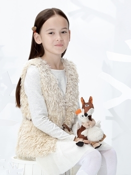 Мягкая игрушка Sigikid Beasts Лис и утка, 21 см (38361SK) - Pampik - 6