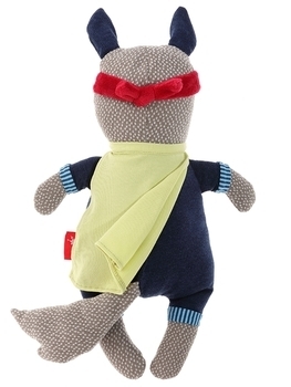 Мягкая игрушка Sigikid Papa&Me Волк супергерой, 35 см (38697SK) - Pampik - 3