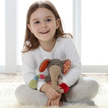 Мягкая игрушка Sigikid Слоник мальчик, 28 см (38311SK) - Pampik - 6