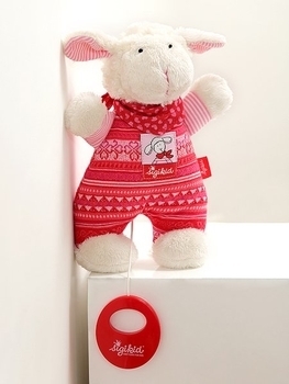 М'яка музична іграшка Sigikid Овечка, 23 см (41468SK) - Pampik - 6