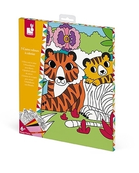 Набор для творчества Janod Бархатные картины (J07792) - Pampik