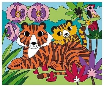 Набор для творчества Janod Бархатные картины (J07792) - Pampik - 6