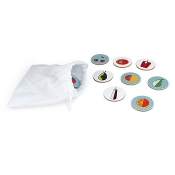 Настольная игра Janod Лото Овощи (J02691) - Pampik - 3