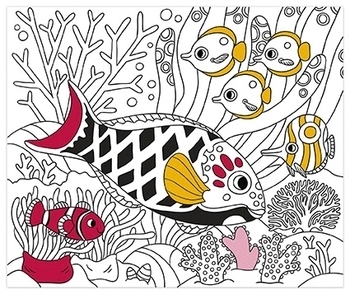 Набор для творчества Janod Бархатные картины (J07792) - Pampik - 5