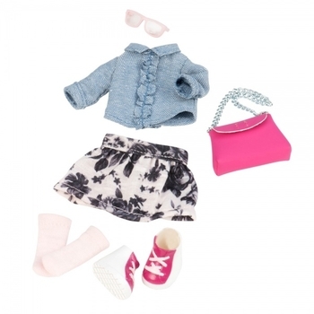 Набір одягу для ляльок Lori Джинсовий куртка (LO30000Z) - Pampik