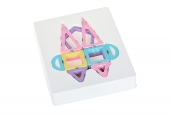 Магнитный конструктор Magplayer, 41 элемент (MPH2-41) - Pampik - 3