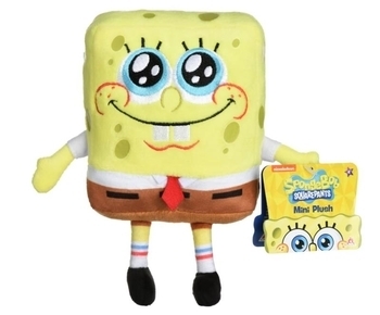 М'яка іграшка Sponge Bob Mini Plush SpongeBob тип B (EU690502) - Pampik