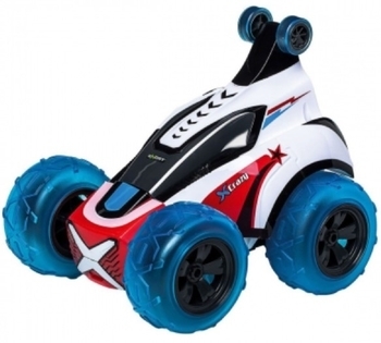 Машинка на радиоуправлении Silverlit Crazy, 1:18, синий (20176) - Pampik - 4