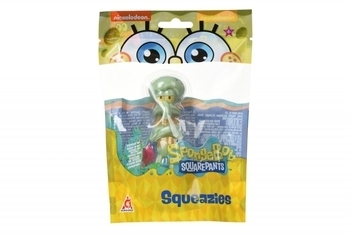 Ігрова фігурка-сквіш Sponge Bob Squeazies Squidward (EU690304) - Pampik - 5