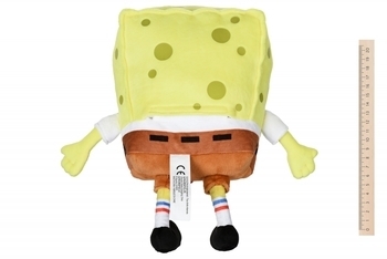 М'яка іграшка Sponge Bob Exsqueeze Me Plush SpongeBob Fart, зі звуком (EU690902) - Pampik - 3