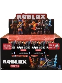 Коллекционная игрушка-сюрприз Roblox Mystery Figures Safety Orange Assortment S6 (ROB0189) - Pampik