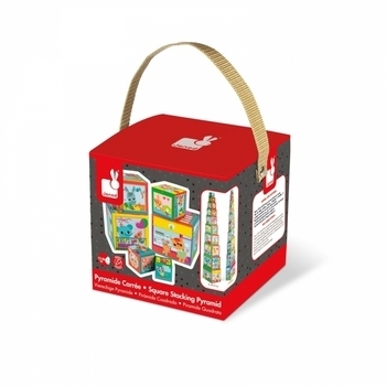 Настільна гра Janod Пірамідка Друзі в місті (J02762) - Pampik