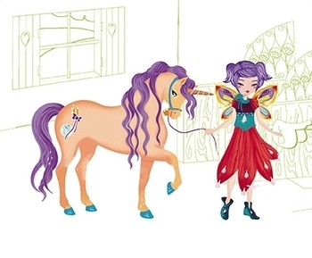 Набор для творчества Janod Феи и единороги (J07830) - Pampik - 5