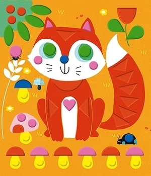 Набір для творчості Janod Картинки з наклейками (J07811) - Pampik - 3