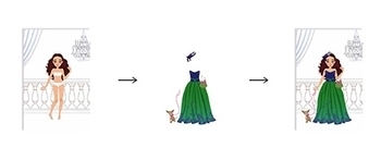 Набор для творчества Janod Великолепные платья (J07837) - Pampik - 4