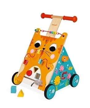 Ходунки Janod Игровой центр Котенок (J08005) - Pampik