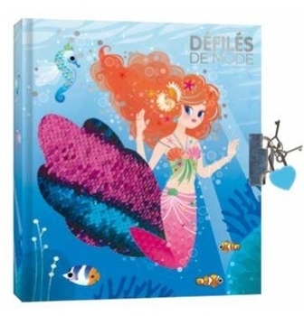 Щоденник із замком Janod Русалки, 96 аркушів (J07858) - Pampik