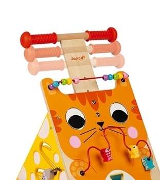 Ходунки Janod Игровой центр Котенок (J08005) - Pampik - 2