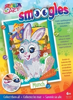 Набір для творчості Sequin Art Smoogles Зайчик (SA1814) - Pampik