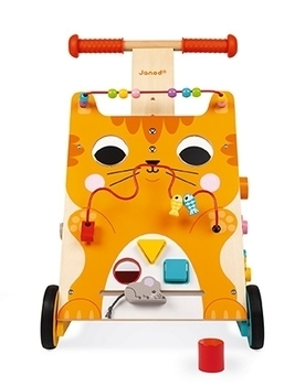 Ходунки Janod Игровой центр Котенок (J08005) - Pampik - 4