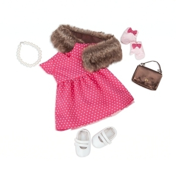 Набор одежды для кукол Our Generation Deluxe Ретро Шик (BD60009Z) - Pampik - 2
