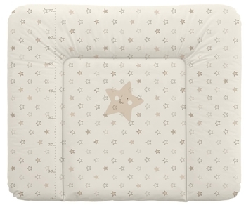 

Мягкий пеленальный матрас Ceba Baby Stars beige, 85х72 см, бежевый (8971188)