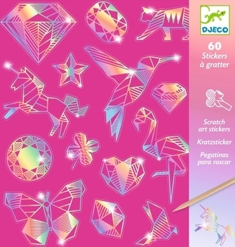 Набір скретч-наклейок Djeco Діамант (DJ09736) - Pampik - 2