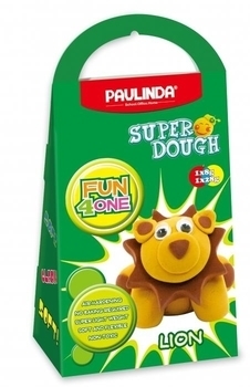 Маса для ліплення Paulinda Super Dough Fun4one Лев (PL-1542) - Pampik