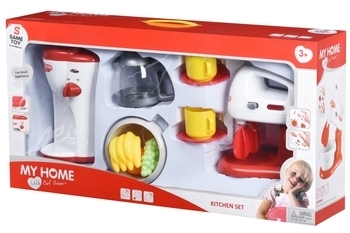 Ігровий набір Same Toy My Home Little Chef Dream Кухонний міксер і кавоварка (3202Ut) - Pampik - 11